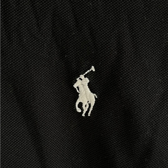 Polo Ralph Lauren Golf Polo Black Custom Slim Fit Short Sleeve - Picture 6 of 6